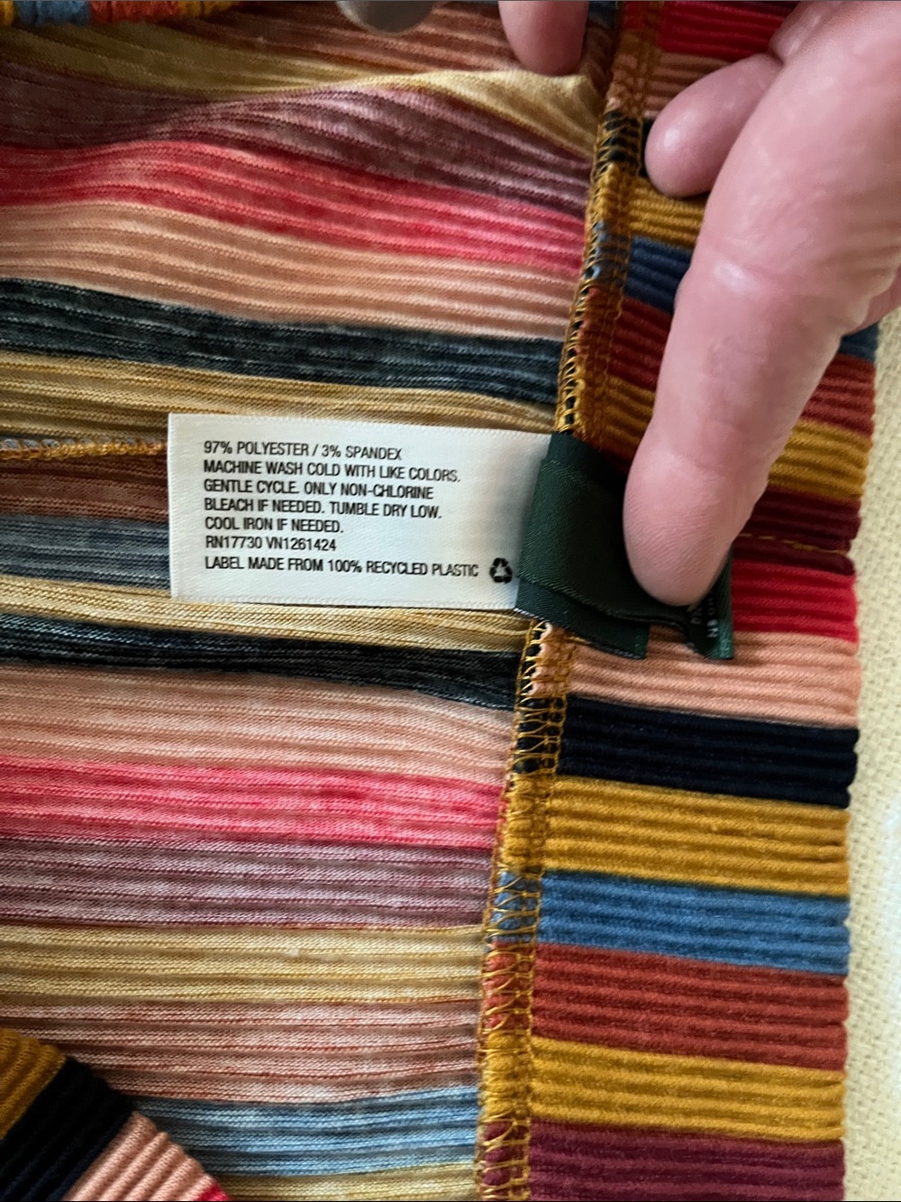 wild fable Multicolor Vertical Stripe Pencil Skirt - Picture 6 of 6